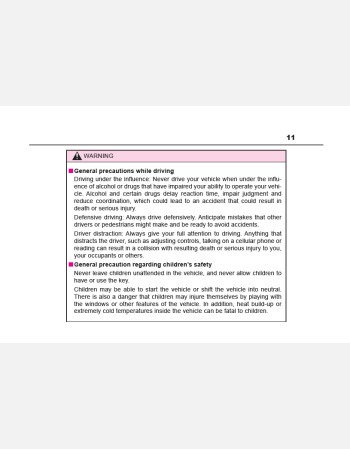 toyota c-hr 2016 owners manual
